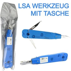 LSA-Plus Anlegewerkzeug Profi Krone Auflegewerkzeug Netzwerk RJ45 LAN Cat5,6,7 - Bild 1 von 3