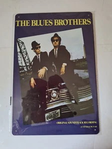The Blues Brothers Metal Sign Plaque American Musical 1980 Film Retro FREE P&P - Picture 1 of 5