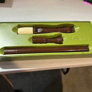 Vintage Dolmetsch Altblockflöte aus Kunststoff im Originalkarton - Bild 1 von 7