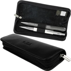 Tony Perotti Pen Case for 2 Writing Instruments Ballpoint Pencils Pen Case - Picture 1 of 7