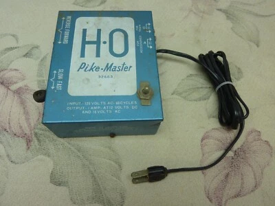 Vintage AC Gilbert HO Pike Master #32663 Model Railroad Transformer - Tested - Image 1 of 4