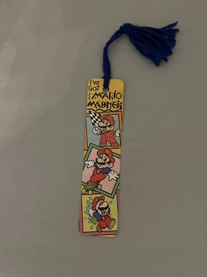 I've Got Mario Madness Nintendo NES 1989 Promotional Bookmark RARE! - Image 1 of 4