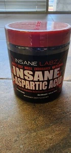 Insane Labz - Insane D - Aspartic Acid - Expired 4/20 - Could Be Clumpy  - Picture 1 of 2