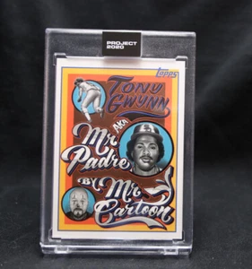 Tony Gwynn 2020 Topps Project 2020 Lot of 7 Different - Mr Cartoon Ben Baller - Picture 1 of 14