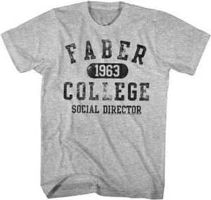 Animal House Faber College 1963 Social Director Men's T Shirt - Picture 1 of 5