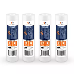 Filtro de agua sedimentaria 5 micras 10"" x 2,5"" tamaño 4 PAQUETE + ENVÍO GRATUITO por Aquaboon - Imagen 1 de 8
