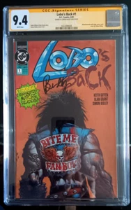 Lobo's Back #1 CGC 9.4 - Pagine Bianche DC Comics 1992 Firmato da Simon Bisley!! - Foto 1 di 3