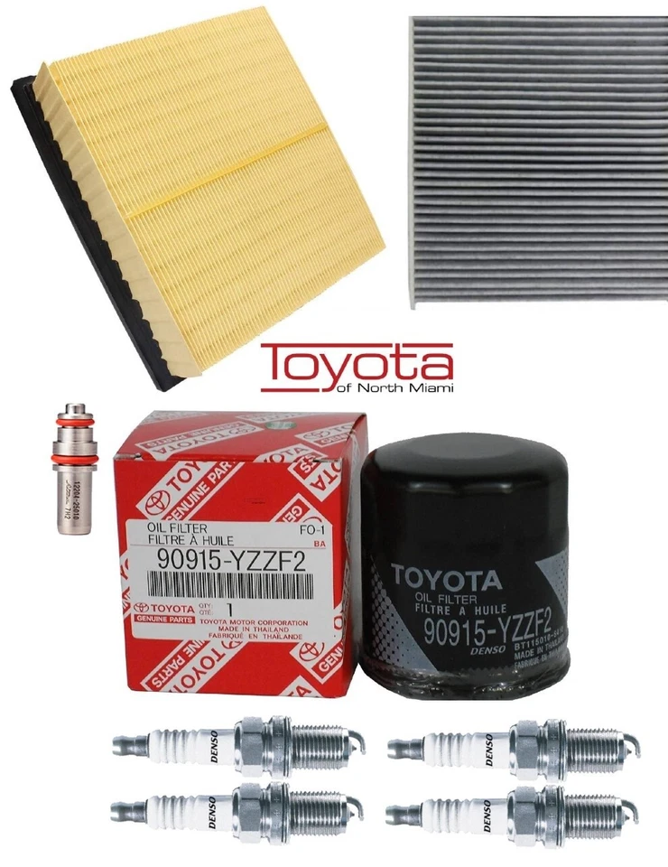 OEM Toyota Camry LE 4 cilindros kit de puesta a punto 90915-YZZF2 17801-F0050 90919-01289 Foto 1 de 1