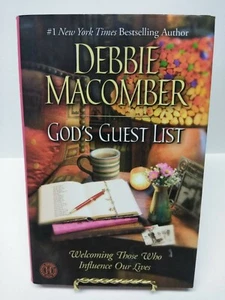 Debbie Macomber 1st Edition Gods Guest List Hardcover Book With Dust Jacket - Imagen 1 de 8