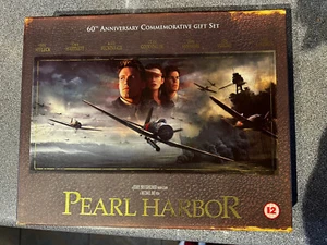 Pearl Harbour VHS 60th Anniversary Gift Set Unused Poster Intact - Picture 1 of 7
