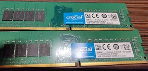 Crucial 8GB UDIMM DDR4-2666 Memory CT8G4DFD824A - Photo 1/1