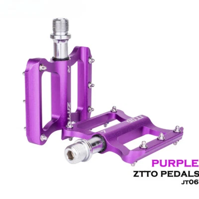 Pedal antideslizante ultraligero para bicicleta 2 rodamientos sellados MTB bicicleta de carretera pedal plegable Foto 1 de 4