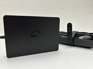 Dell WD15 USB C Docking Station Mini DisplayPort HDMI VGA + 130W Charger - Picture 1 of 5