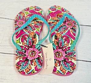 Chanclas Vera Bradley Talla 7/8 Sunburst Floral Multicolor Tema Flor NUEVAS - Imagen 1 de 2