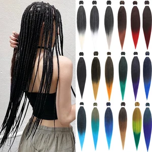Braids Synthetic Hair Itch Water Setting Fiber Texture Braid Hair Extensions - Picture 1 of 95