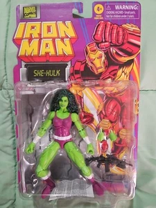 Marvel Legends SHE-HULK Iron Man 6" ¡¡Onda Retro!! Nuevo - Imagen 1 de 3