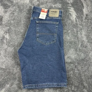 New Wrangler Authentics Comfort Flex Waistband Jean Shorts Men’s 34 NWT - Picture 1 of 12