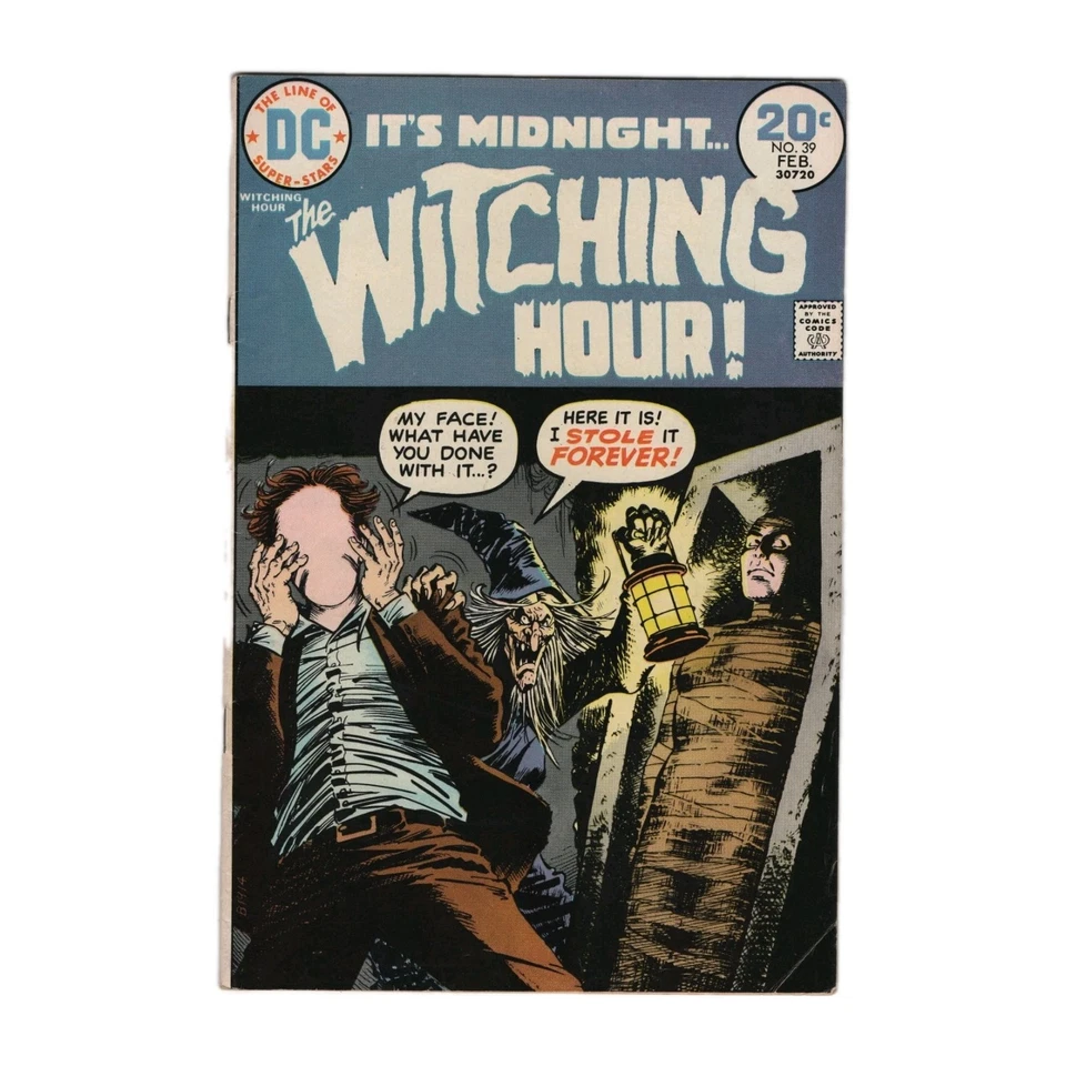 Witching Hour #39 Nick Cardy Cover 1974 DC Comics Horror Bronze Age - Image 1 of 2