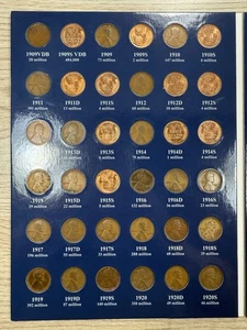** 1909-2025 LINCOLN CENT SET- 294 COINS- BU COINS/ SEMI KEYS- PRICED TO SELL ** - Picture 1 of 24