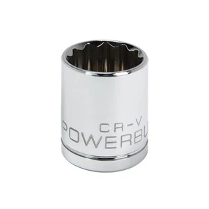 Powerbuilt 1/2 Inch Drive x 23 MM 12 Point Shallow Socket - 642021 - Picture 1 of 5