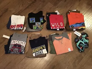 NWT Toddler Boys Size 4T/4 SUMMER Clothing Lot~Shirts / Shorts Outfits~Lot of 15 - Picture 1 of 4