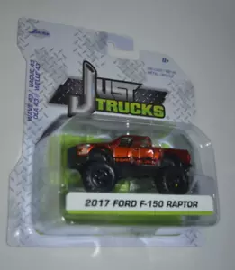 JADA 2023 JUST LKW - 2017 FORD F-150 RAPTOR METALLIC VERBRANNT ORANGE WAVE 43 - Bild 1 von 5