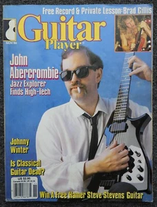 Guitar Player Magazine -John Abercrombie Johnny Winter Brad Gillis November 1986 - Picture 1 of 5