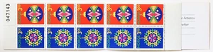 Norway Booklet Pane of 10 Stamps 1989 Christmas Scott #953a MNH Norge - Picture 1 of 4