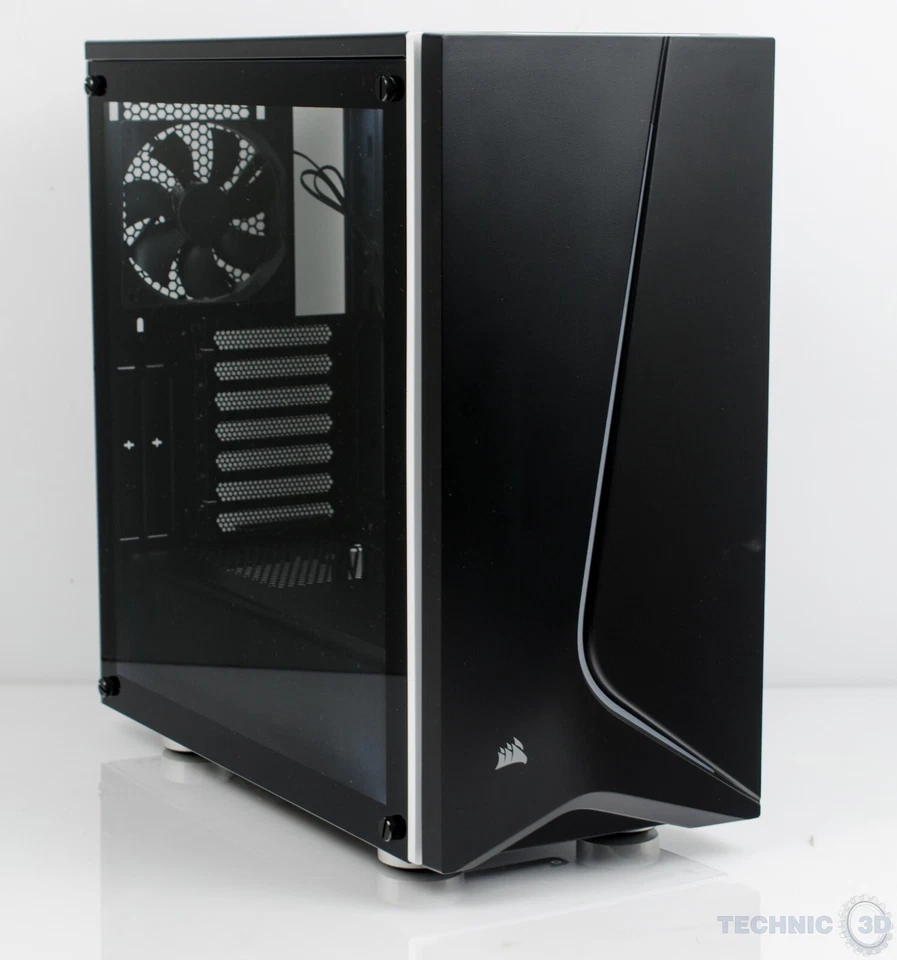 Corsair Carbide Spec 06 Computer Gehäuse ATX Midi Tower Glas Gaming Bastler - Bild 1 von 4