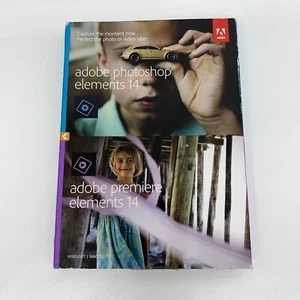 Adobe Photoshop & Premiere Elements 14 Mac & Windows - Picture 1 of 5