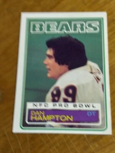 1983 Topps Football #30 Chicago Bears DT Dan Hampton Ex-NrMt - Picture 1 of 2