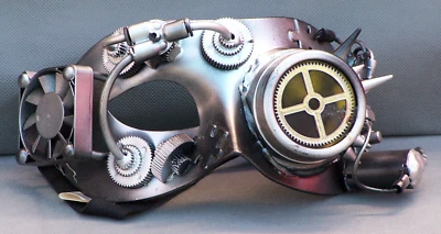 Steampunk Masqarae Industrial Eye Mask - Image 1 of 4