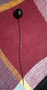 Lovely Vintage Long Hat Pin. J36Gryd* - Picture 1 of 6