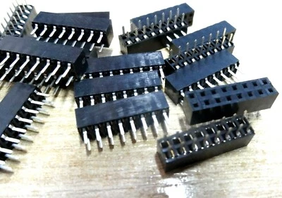 20x Molex ( 2x8 ) 16 way 2mm pitch PCB mount socket 873801691