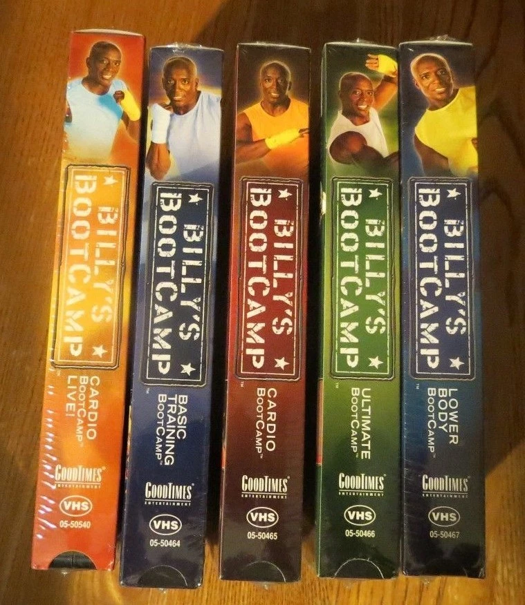 Billy's Bootcamp Cardio Boot Camp Live VHS Movie Billy Blanks Workout