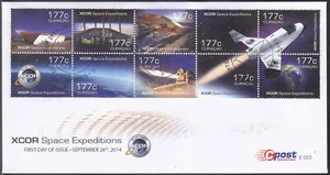 Curacao Issue FDC 2014 (53) Space - Picture 1 of 1
