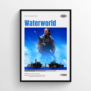 Waterworld Filmposter Druck, Wandbild - ungerahmt - Bild 1 von 3