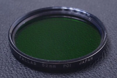 ✅ PALLAS GREEN POI 52MM FILTER GENUINE LENS OR CAMERA SCREW IN 16-3 - Image 1 of 2