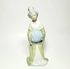 Geisha Girl Rare Porcelain Art Figurine Pitti Sing By Miguel Requena MCM VTG EUC - Imagen 1 de 10
