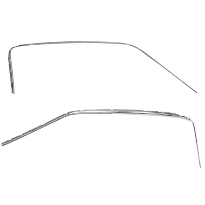 1965 1966 Ford Mustang Fastback Door Sash Escutcheon Pair Dynacorn Foto 1 de 2