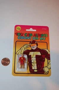 Turbo Man Micro-Jingle All The Way-MOC-Super Secret Fun Club Custom Art 3/15 - Picture 1 of 3