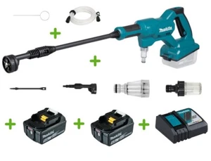 Makita DHW180Z Akku-Druckreiniger 18V  Hochdruckreiniger + 2x Akku 5Ah + Lader - Bild 1 von 5