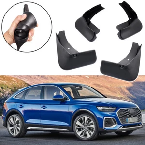 4 Mud Flaps Splash Guard Fender Car Mudguard for 2021-2022 Audi SQ5 Q5 Sportback - Picture 1 of 7