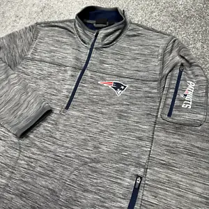 New England Patriots Sweatshirt Men XL Jacket Pullover NFL Football Sweater - Picture 1 of 10