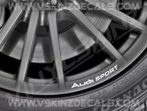 8x Decalcomanie Cerchi Cast Premium Logo Audi Sport Premium TT RS S-line Quattro - Foto 1 di 5