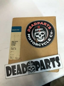 Harley Kuryakyn 1256 dyna fxd 90-99 phantom chrome axle cover trim kit - Bild 1 von 2