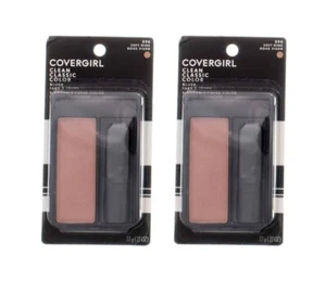2 Countl - NEW COVERGIRL Classic Color Blush Shade #590 Soft Mink 590 0.3 oz - Picture 1 of 3