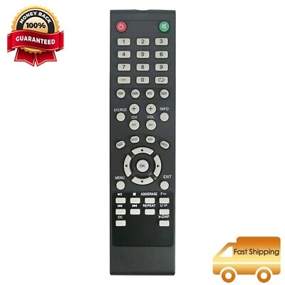Replaced Remote Control fit for Element TV ELEFW328 ELEFW408 ELEFW40C ELEFW504A - Image 1 of 4