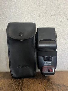 Canon Speedlite 420EX Flash With Storage Case - Picture 1 of 9
