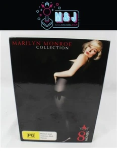 Marilyn Monroe Collection 8 Movies Bus Stop Gentlemen R4 DVD - Picture 1 of 3